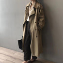 Wasserdichter Damen Trenchcoat Mit Reverskragen Mantel