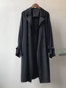 Wasserdichter Langmantel Bequemer Locker Moderner Stil Coat