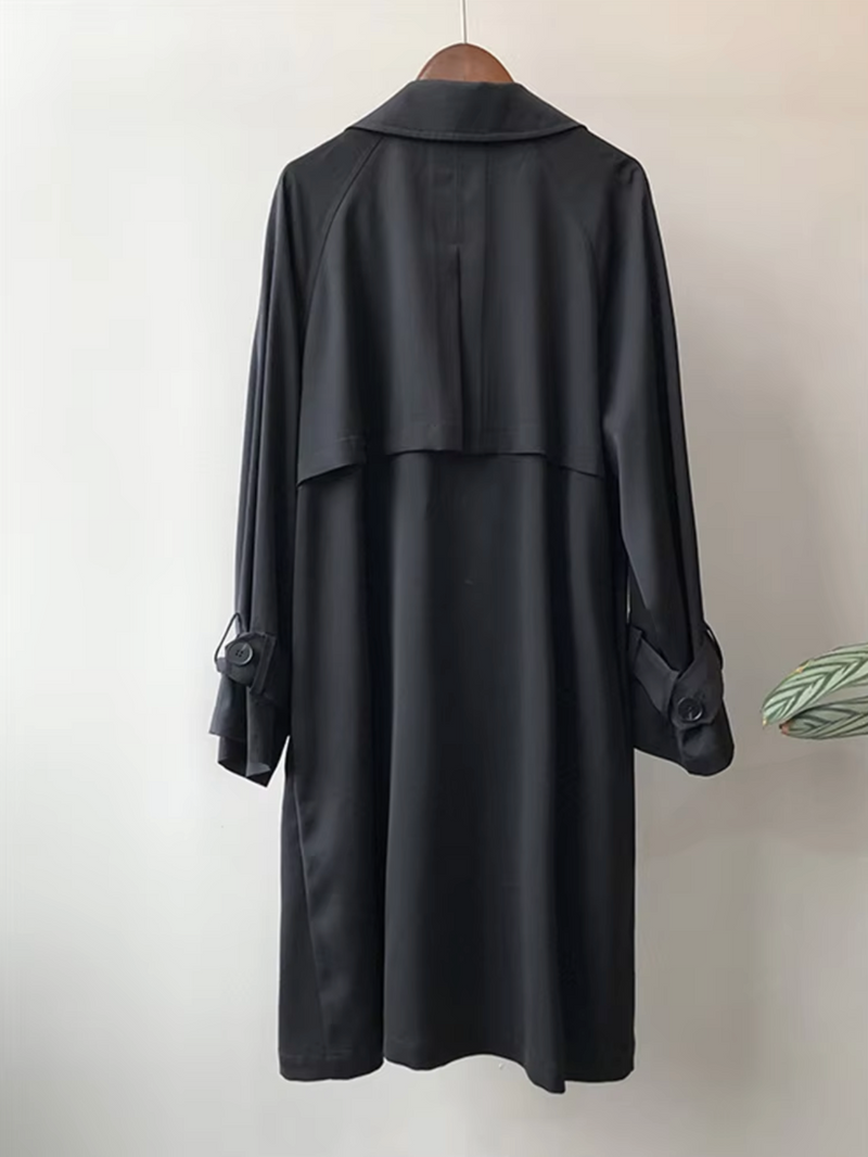 Wasserdichter Langmantel Bequemer Locker Moderner Stil Coat