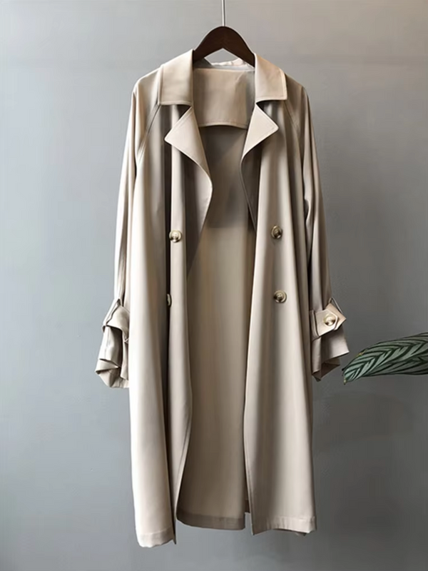 Wasserdichter Langmantel Bequemer Locker Moderner Stil Coat