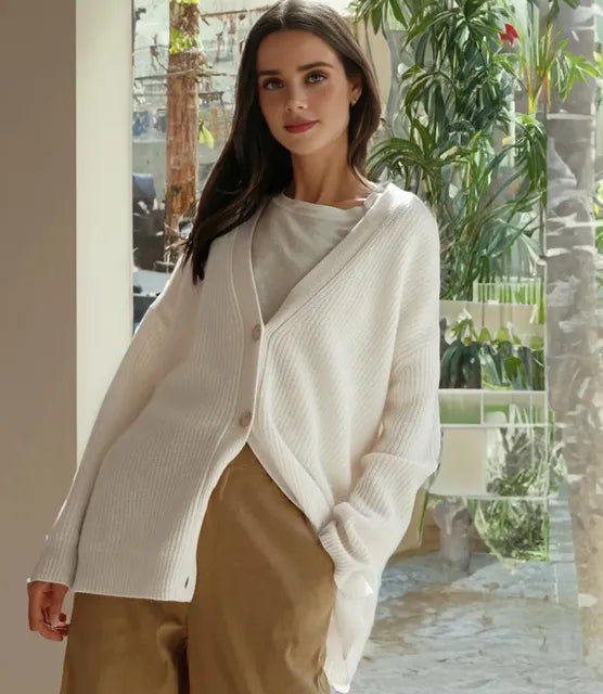 Weicher Cashmere-Cardigan Für Elegante Anlässe Und Komfort