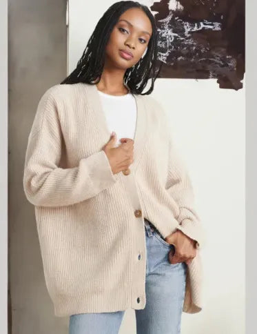 Weicher Cashmere-Cardigan Für Elegante Anlässe Und Komfort