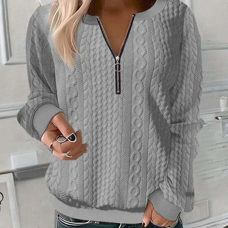 Weicher Freizeitpullover Für Damen Mit Stil Und Komfort