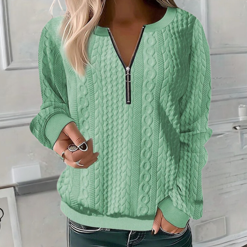 Weicher Freizeitpullover Für Damen Mit Stil Und Komfort