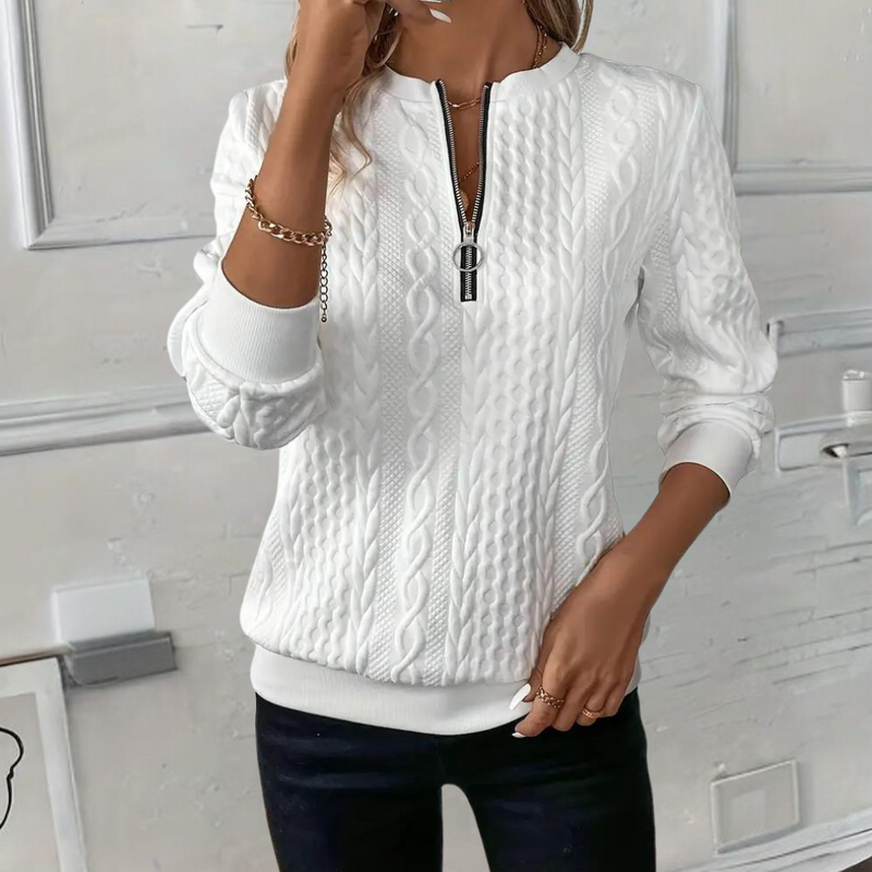 Weicher Freizeitpullover Für Damen Mit Stil Und Komfort