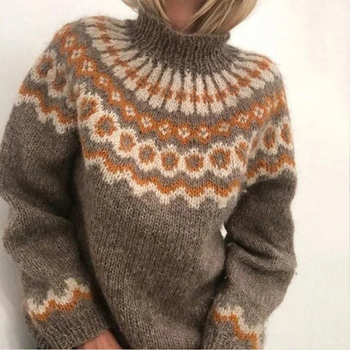 Weicher Grobstrick Pullover Für Gemütliche Tage Zuhause