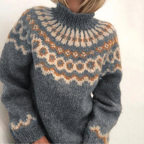 Weicher Grobstrick Pullover Für Gemütliche Tage Zuhause