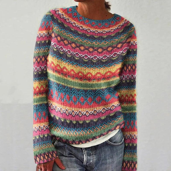 Weicher Langarm-Pullover Für Gemütliche Tage Im Jahr