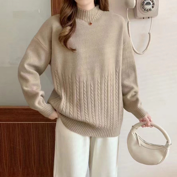 Weicher Langarmpullover Für Bequeme Tage Und Stil