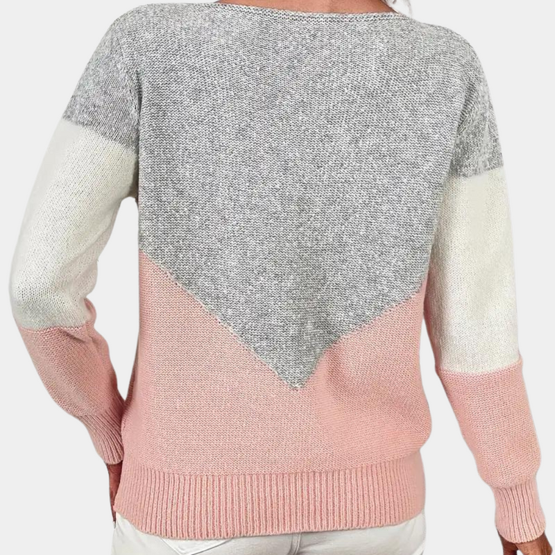 Weicher Modischer Pullover Für Damen In Schönem Design