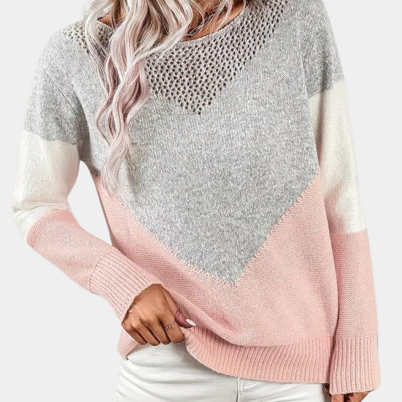Weicher Modischer Pullover Für Damen In Schönem Design