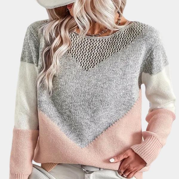 Weicher Modischer Pullover Für Damen In Schönem Design