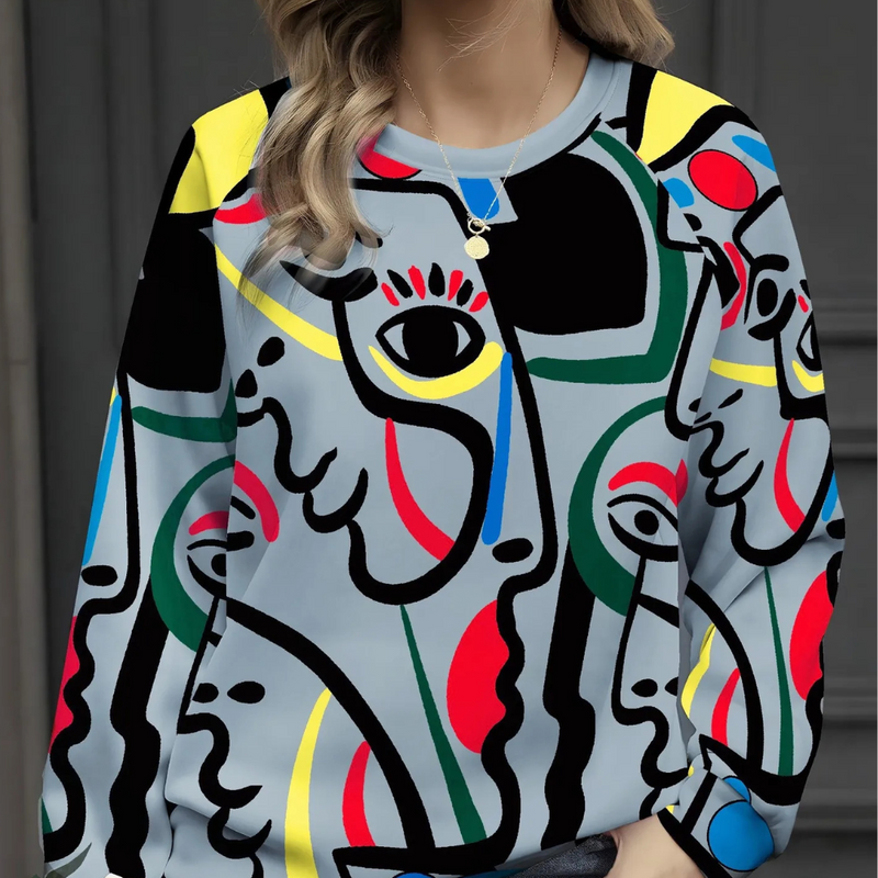 Weicher Pullover für Frauen im Trendigen Stil