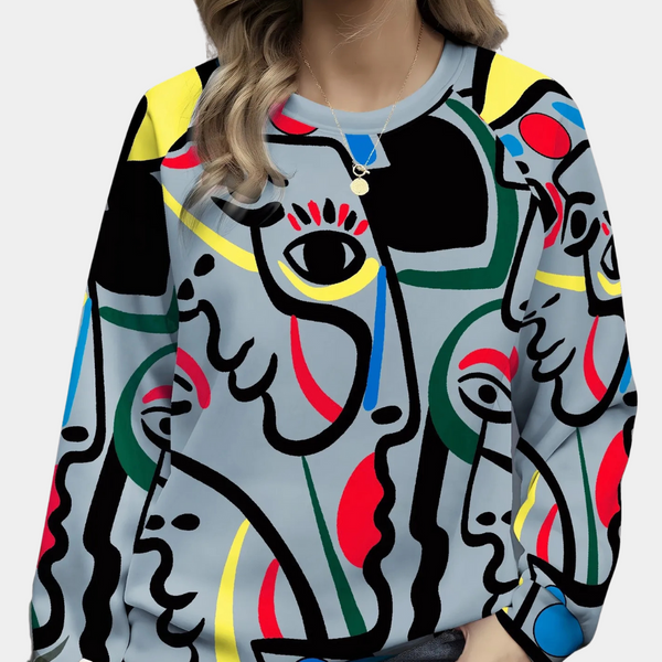 Weicher Pullover für Frauen im Trendigen Stil