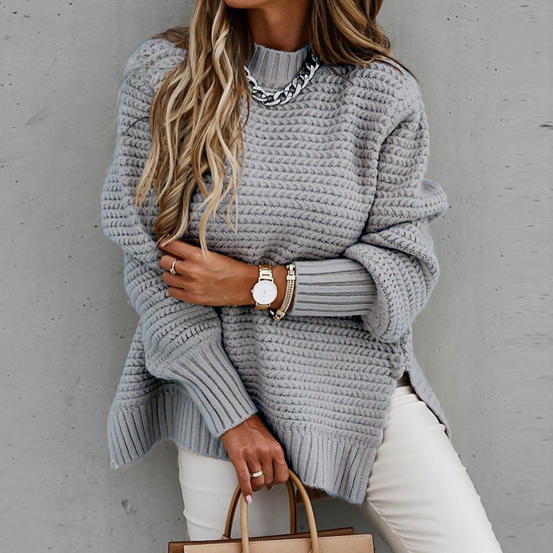 Weicher Pullover Für Hübsche Tage Im Herbst