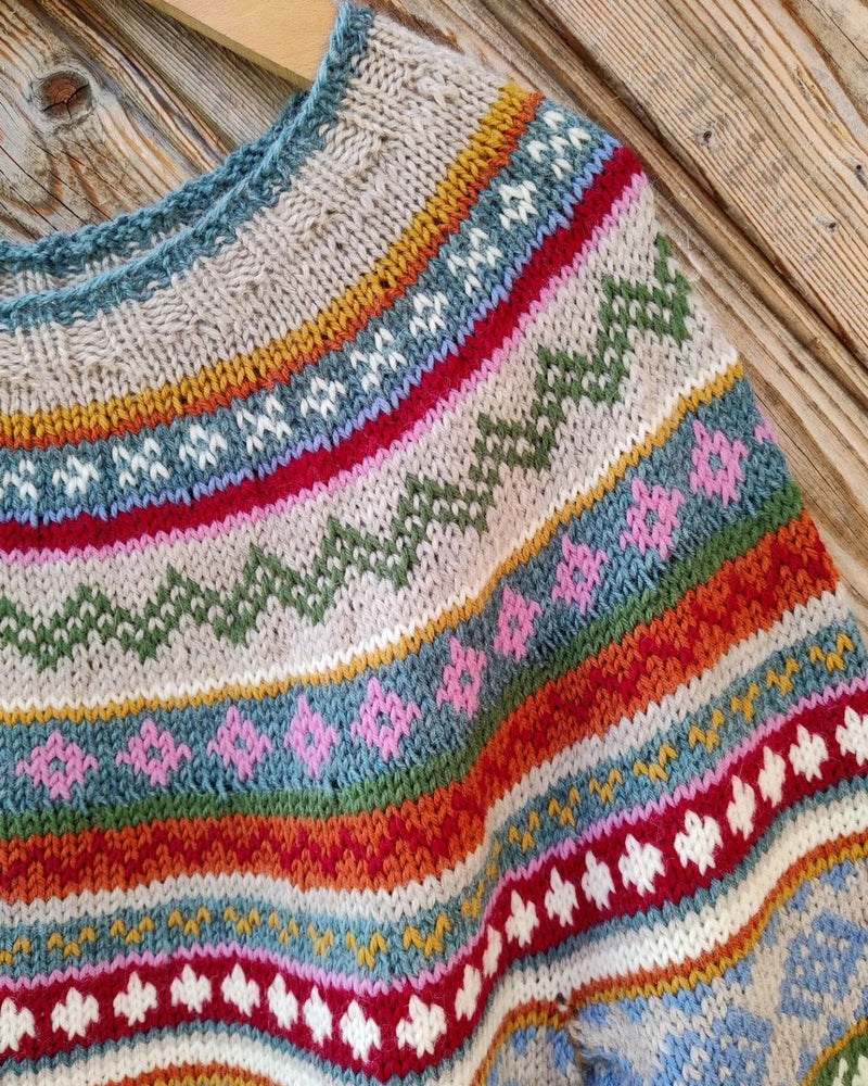 Weicher Pullover für Kinder in bunten Farben