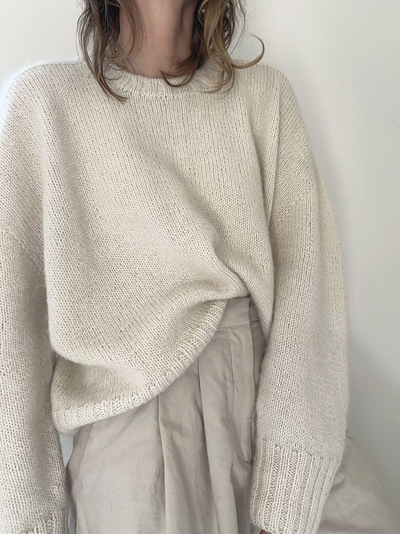 Weicher Pullover Mit Rundhalsausschnitt Für Gemütliche Tage