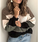 Weicher Pullover Mit Streifen Für Gemütliche Tage