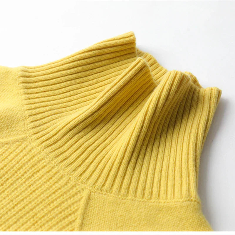 Weicher Rollkragenpullover Für Bequeme Und Elegante Tage