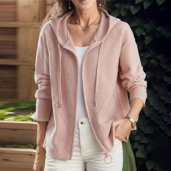 Weicher Rosa Kapuzenpullover Für Bequeme Tage Zuhause