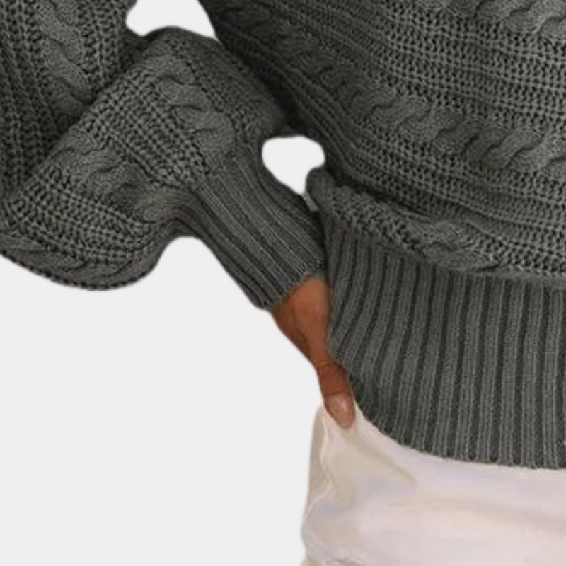 Weicher Strickpullover für Damen in Schöner Farbe