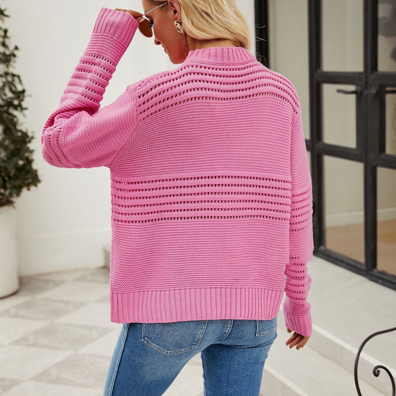 Weicher Strickpullover Für Frauen Für Jeden Anlass