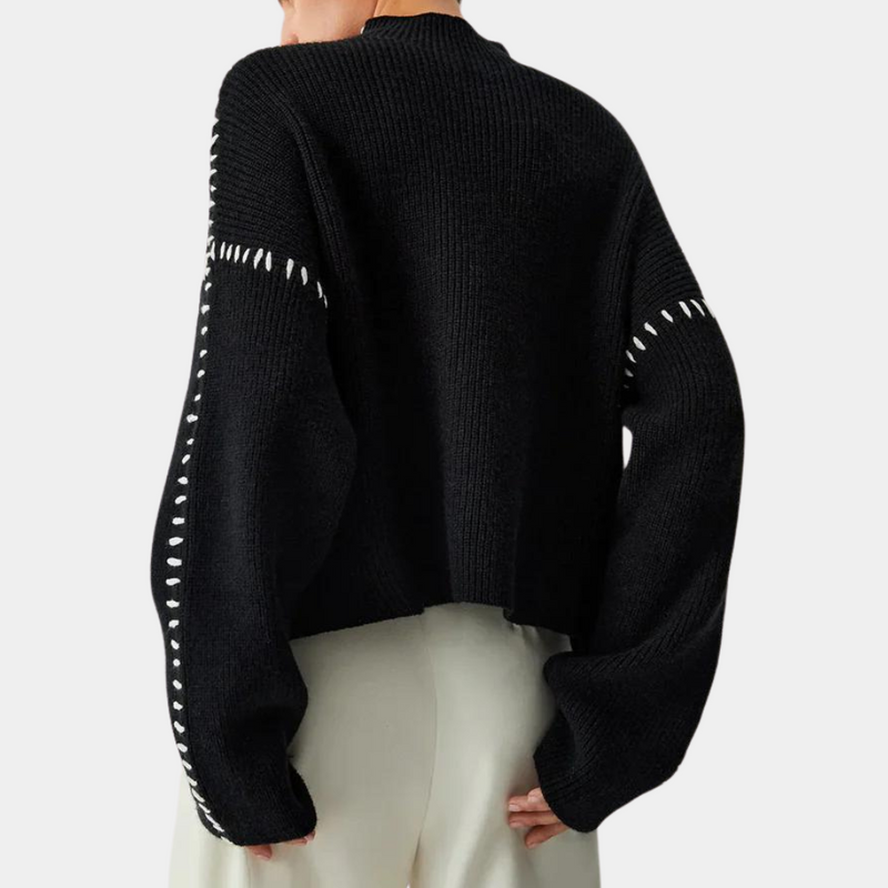 Weicher Strickpullover Für Frauen Mit Stil Und Komfort