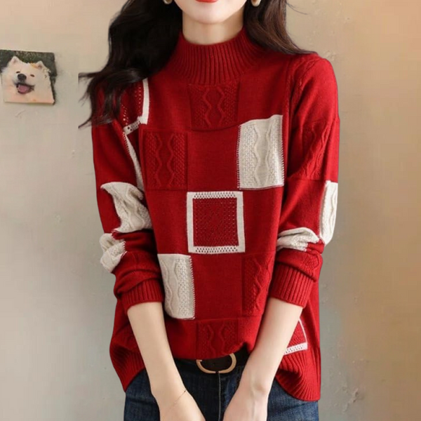 Weicher Strickpullover Für Gemütliche Tage Und Abende