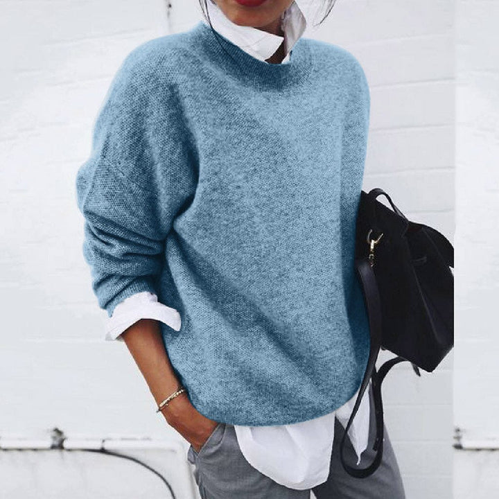 Weicher und Bequemer Strickpullover für Jeden Tag