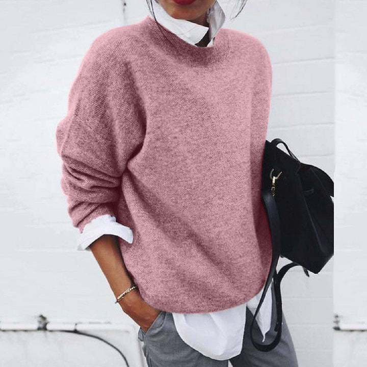 Weicher und Bequemer Strickpullover für Jeden Tag