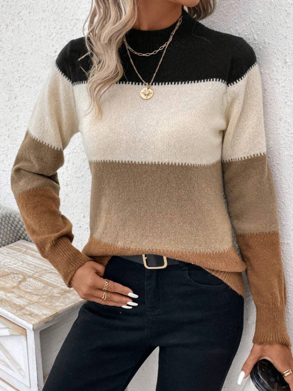 Weicher und Bequemer Strickpullover für Jeden Tag