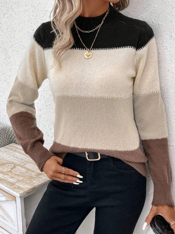 Weicher und Bequemer Strickpullover für Jeden Tag
