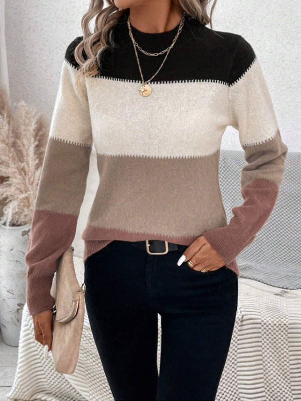 Weicher und Bequemer Strickpullover für Jeden Tag