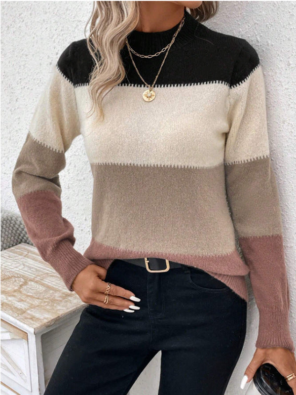 Weicher und Bequemer Strickpullover für Jeden Tag