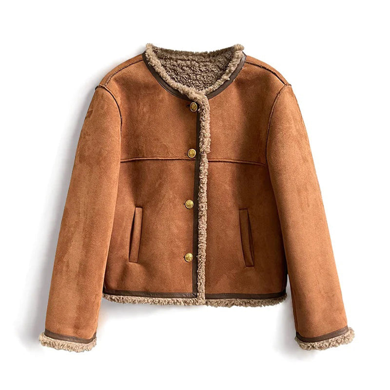Weicher, warmer Damenpullover für kalte Tage bequem
