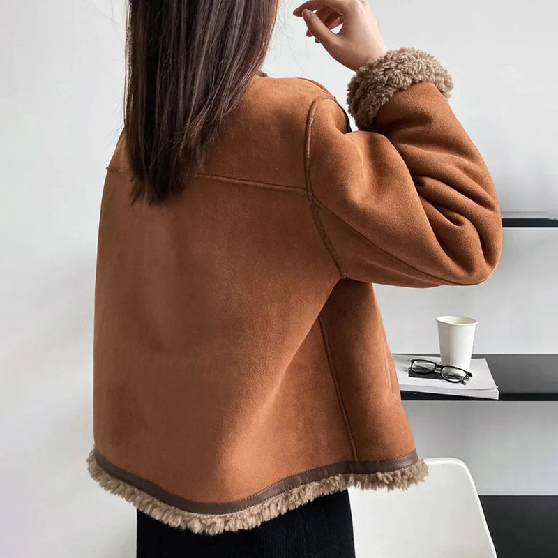 Weicher, warmer Damenpullover für kalte Tage bequem