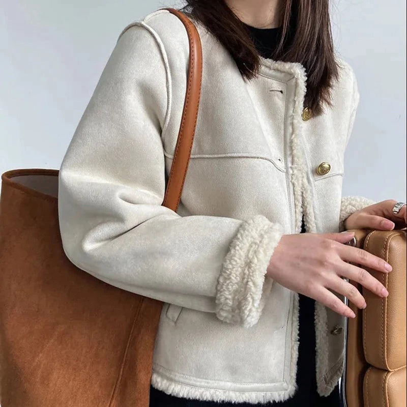 Weicher, warmer Damenpullover für kalte Tage bequem