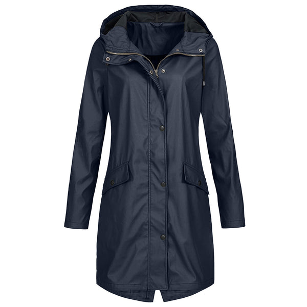 Winddicht Damen-Regenjacke