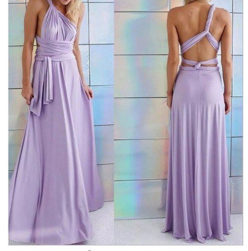 Elegantes Langes Clubkleid für Stilvolle Auftritte von Amalia