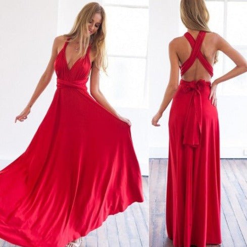 Elegantes Langes Clubkleid für Stilvolle Auftritte von Amalia