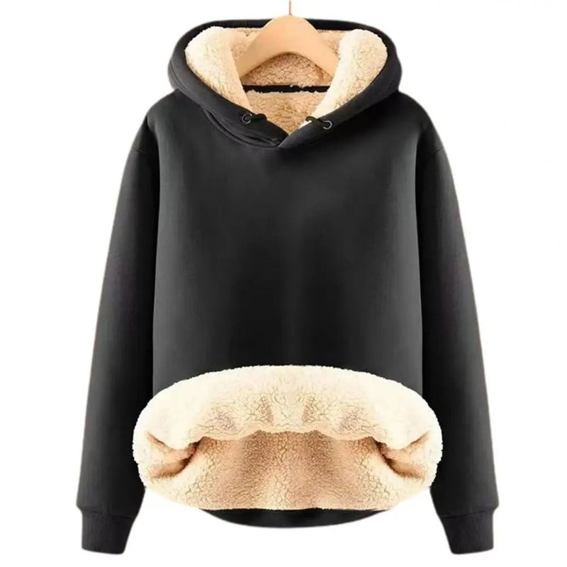 Wunderschöner Weicher Kapuzenpullover Für Damen Bei Kälte