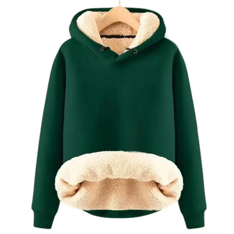 Wunderschöner Weicher Kapuzenpullover Für Damen Bei Kälte