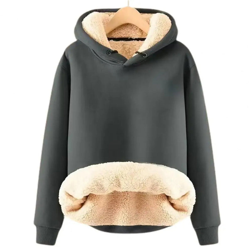 Wunderschöner Weicher Kapuzenpullover Für Damen Bei Kälte