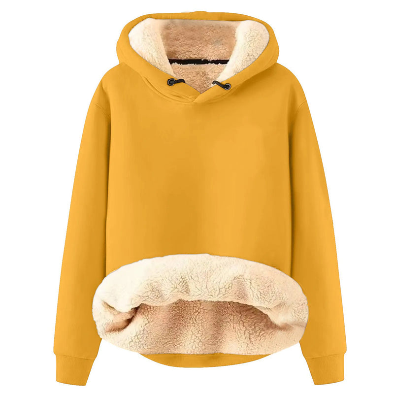 Wunderschöner Weicher Kapuzenpullover Für Damen Bei Kälte