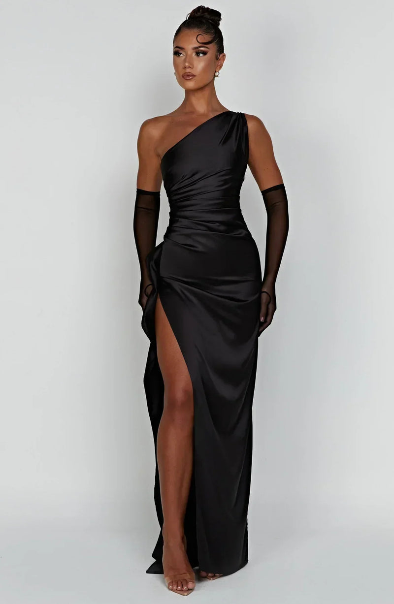 Elegantes Greta One-Shoulder-Kleid für schicke Frauen